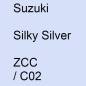 Preview: Suzuki, Silky Silver, ZCC / C02.